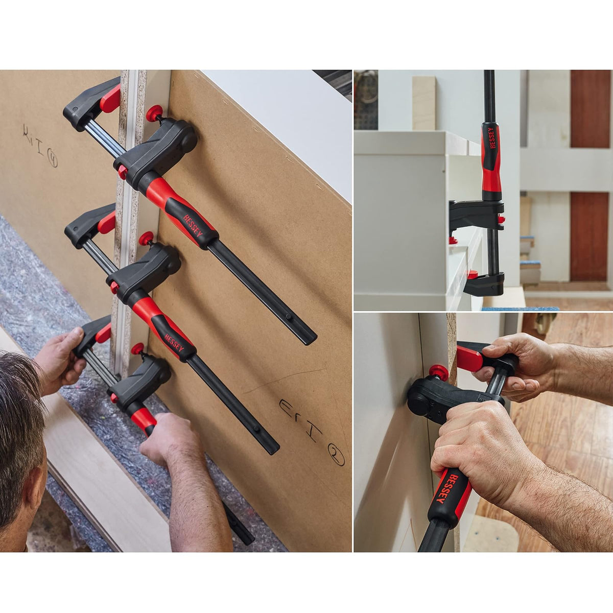 BESSEY GearKlamp, 6 pulgadas. Capacidad, 2-3