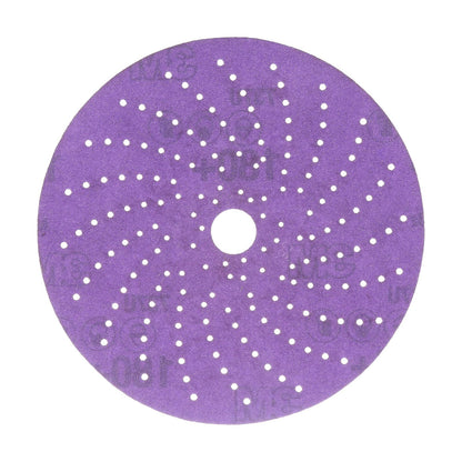 3M Hookit Cubitron II Disco Abrasivo Púrpura Grano 150 6 pulgadas 50 Piezas - 180+ Grit - 15.2 cm