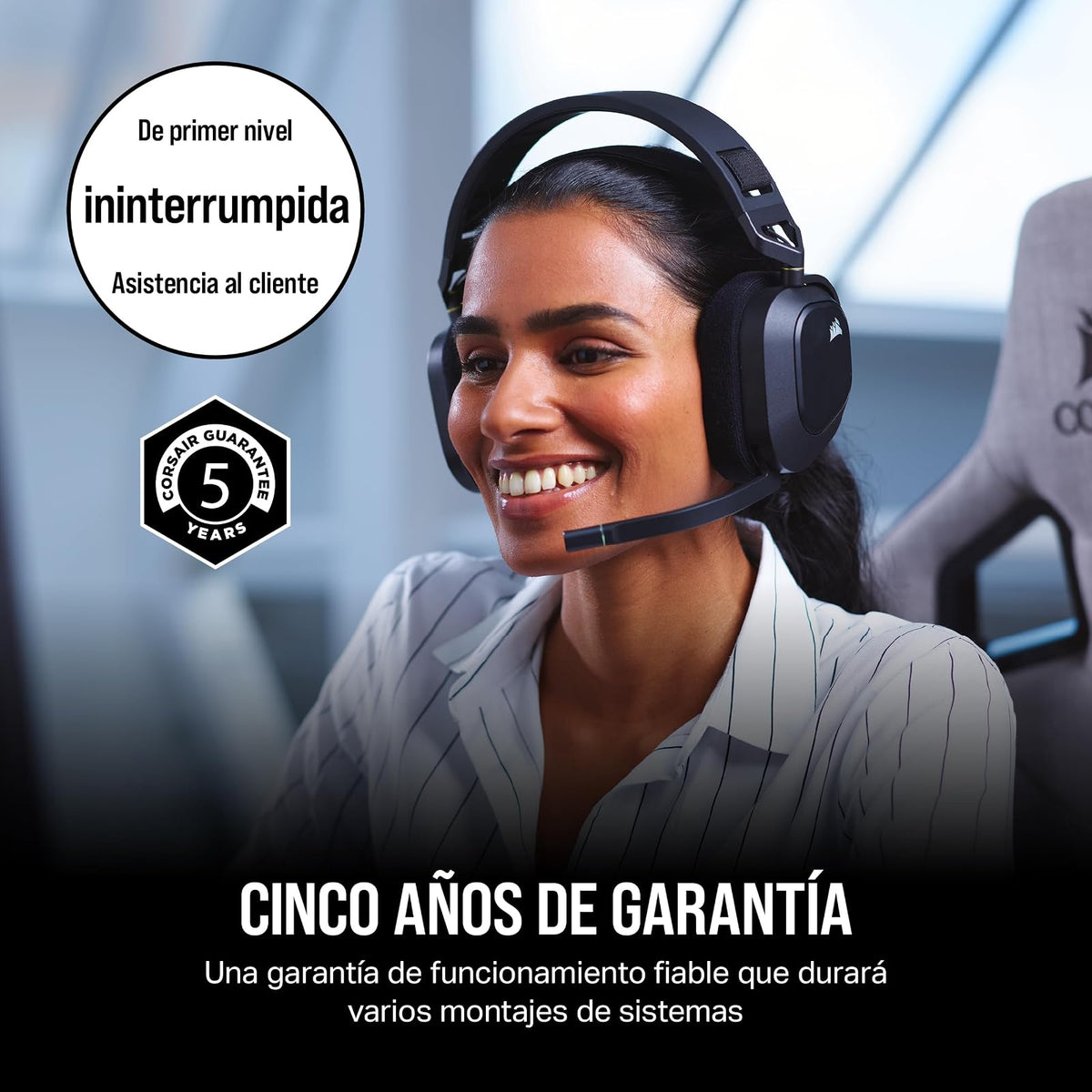 Corsair CX650 ATX 650W Fuente de Alimentación - Eficiencia 80 Plus Bronze - Bajo Ruido - Cables con Funda - No Modular - NA - Negro