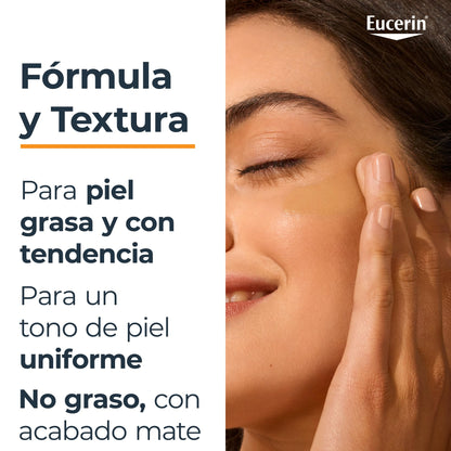 Eucerin Eucerin Sun Oil Control Fps 50+ Tono Medio 50Ml