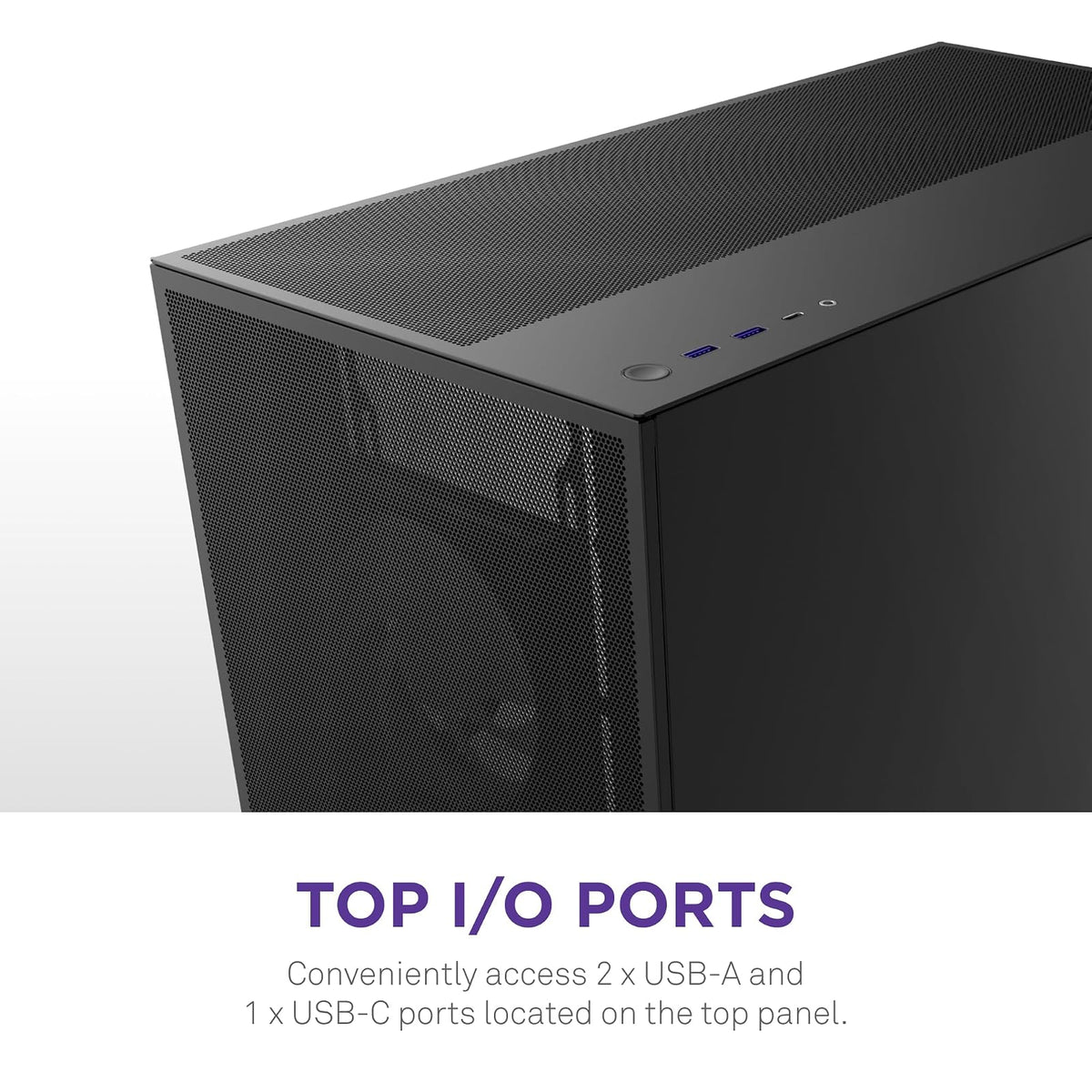 NZXT GABINETE H7 Flow/Negro/Midi-Tower/Gamer