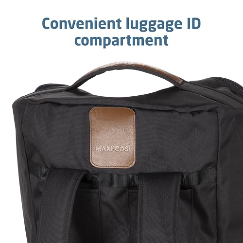 Maxi-Cosi - Paquete de viaje para asiento de automóvil con ruedas, color negro