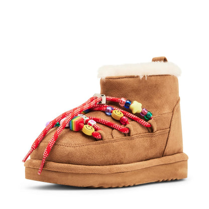 Steve Madden Girls Shoes Glazer Botas cortas al tobillo para Niñas