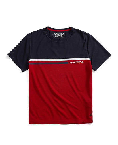 Nautica Nautica Playera Navtech Colorblock para Hombre Camiseta para para Hombre