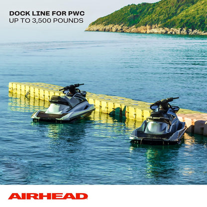 Kwik Tek PWCD-2 PWC Dock Lines With Snap Hooks 2 Pack