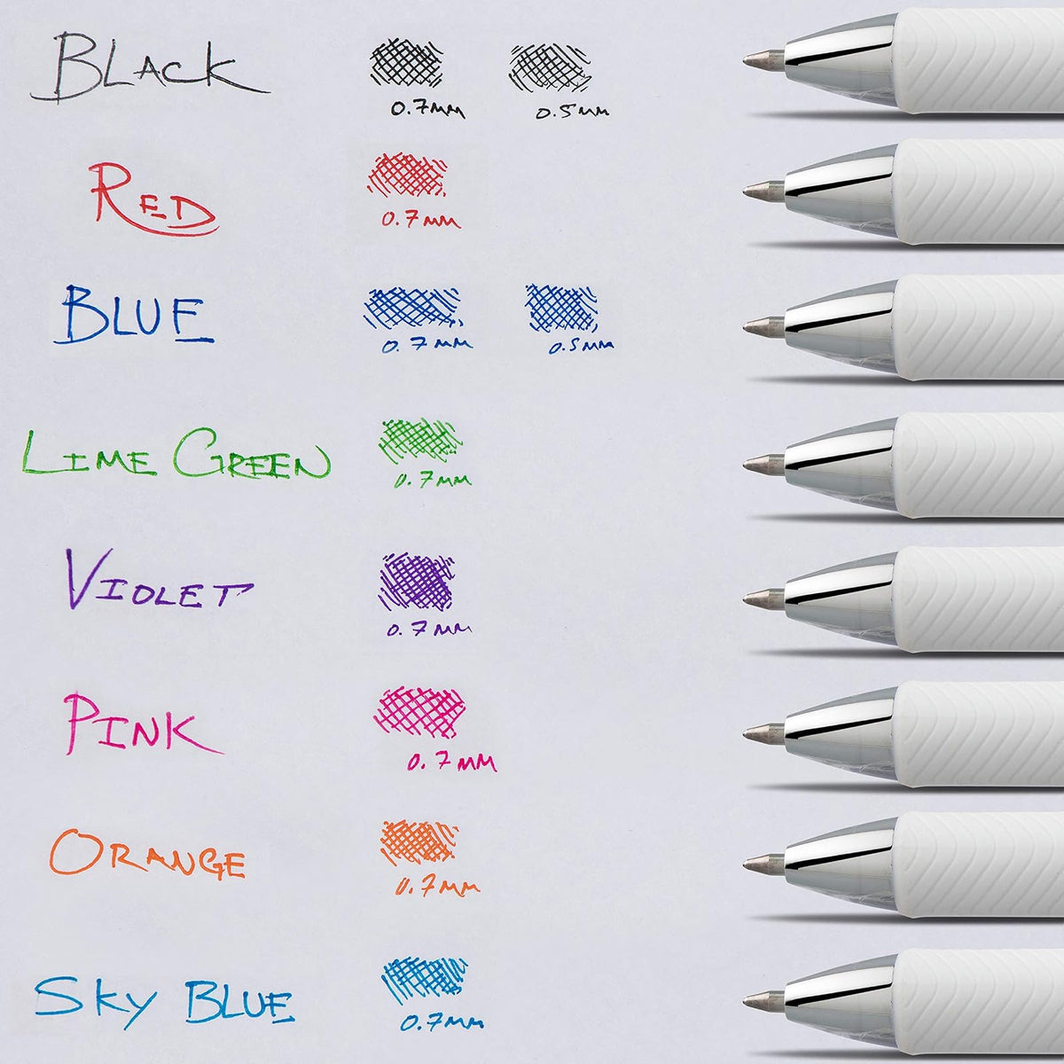 Pentel EnerGel Pearl Deluxe RTX Liquid Gel Pen, 0.5mm, Fine Line, Needle Tip ()