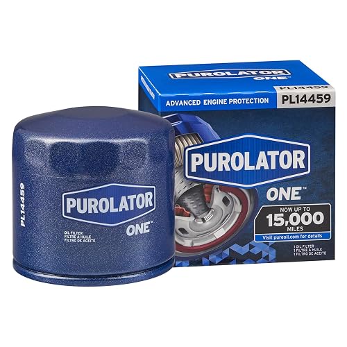 Purolator PurolatorONE Filtro de Aceite PL14459, Azul | Mantiene el aceite limpio que fluye y protege el motor en cada cambio de aceite; ajuste correcto, ajuste directo de repuesto