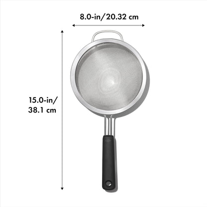 OXO Good Grips 38991 Good Grips 8-Inch Double Rod Strainer, Multi