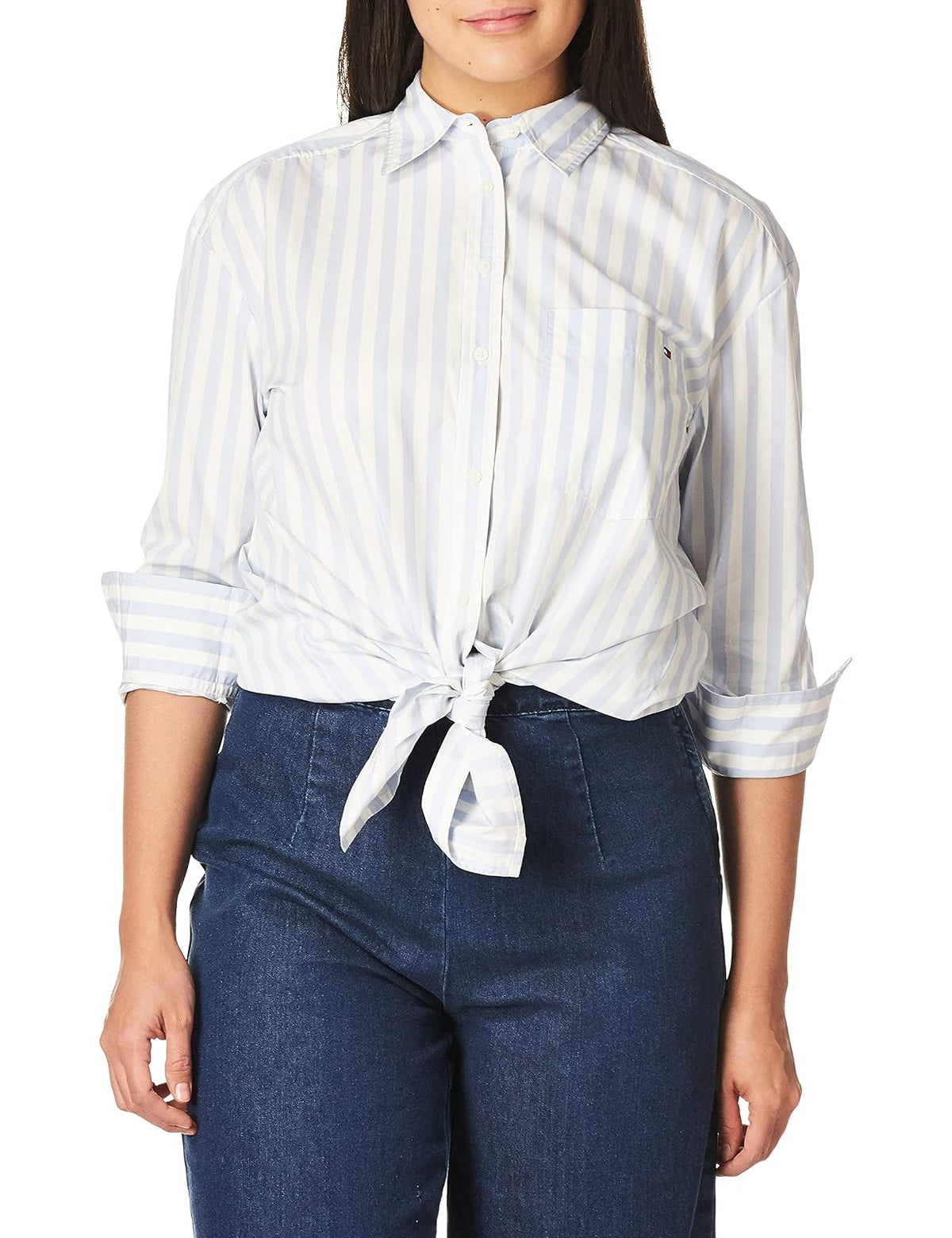 Tommy Hilfiger WW0WW32772 Camisa Mujer