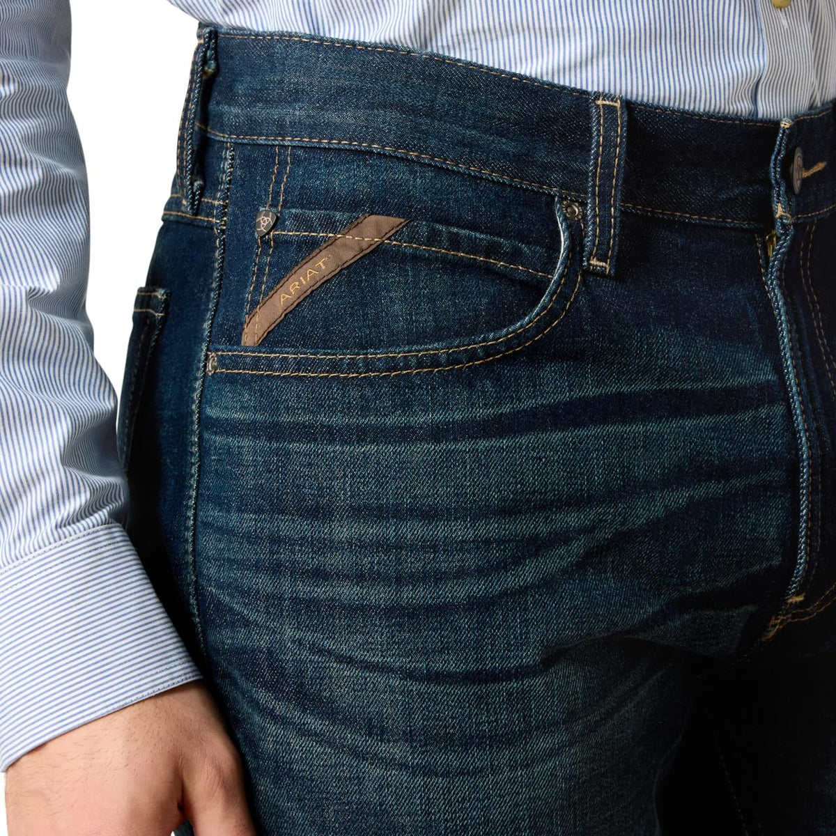 Ariat Jeans M4 de Talle bajo con Corte de Bota Jeans para para Hombre