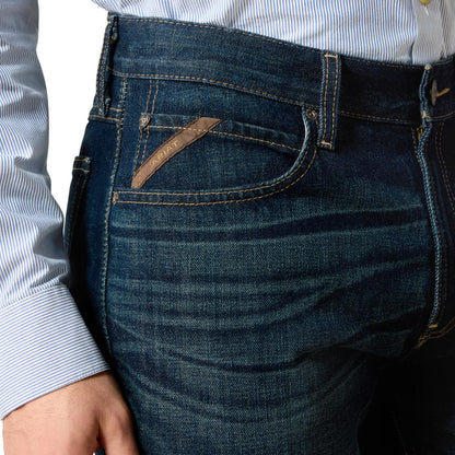 Ariat Jeans M4 de Talle bajo con Corte de Bota Jeans para para Hombre