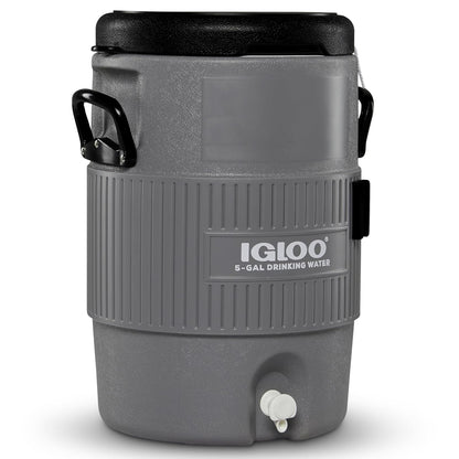 Igloo Enfriador de Agua portátil con Tapa de Asiento Comercial, de 5 a 10 Cuartos