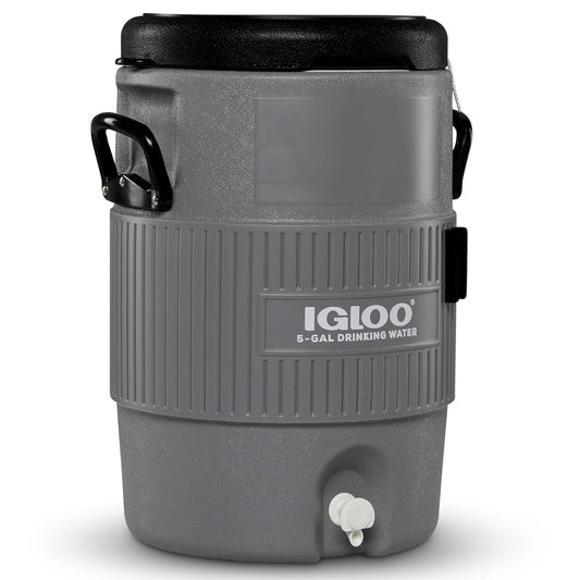 Igloo Enfriador de Agua portátil con Tapa de Asiento Comercial, de 5 a 10 Cuartos