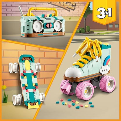 LEGO Creator Patín Retro Juguete Convertible en minipatineta o grabadora 31148