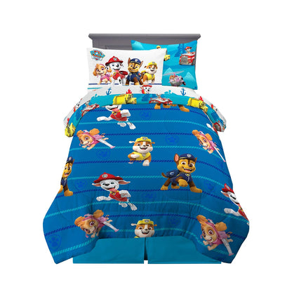 Juego de Cama Franco Thomas & Friends con Licencia Oficial - 5 Piece Twin Size - Patrulla Can
