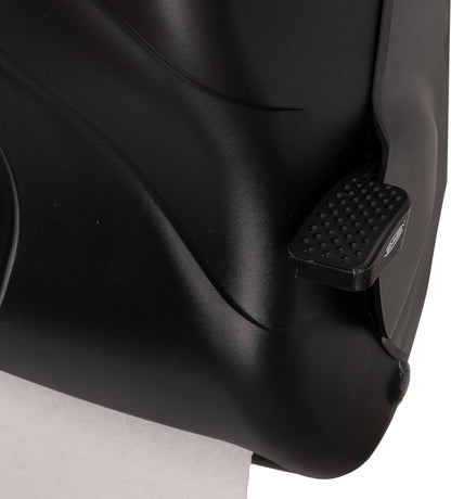 San Jamar Oceans - Dispensador de Toallas de Papel de 1.5 Pulgadas con Palanca para baño, cocinas, restaurantes y cafeterías, plástico, Perla Negra