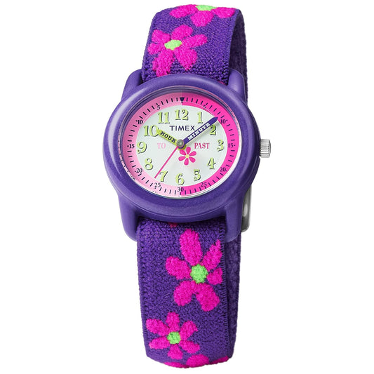 Timex Boys Time Machines Analog Elastic Fabric Strap Watch