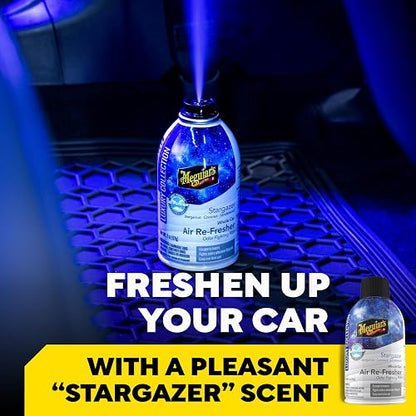Meguiar's Car Air Refresher Nebulizador Antiolor, Aroma Stargazer, 57 g G262702