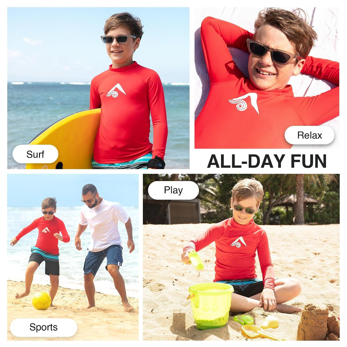 Kanu Surf Platinum - Playera para niño