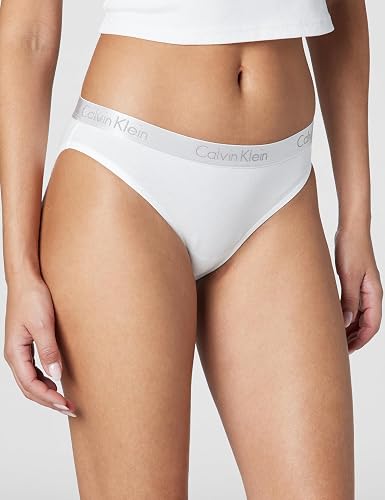 Calvin Klein Motive Cotton 2 Pack Bikini Panty Bragas Tipo Tanga para Mujer