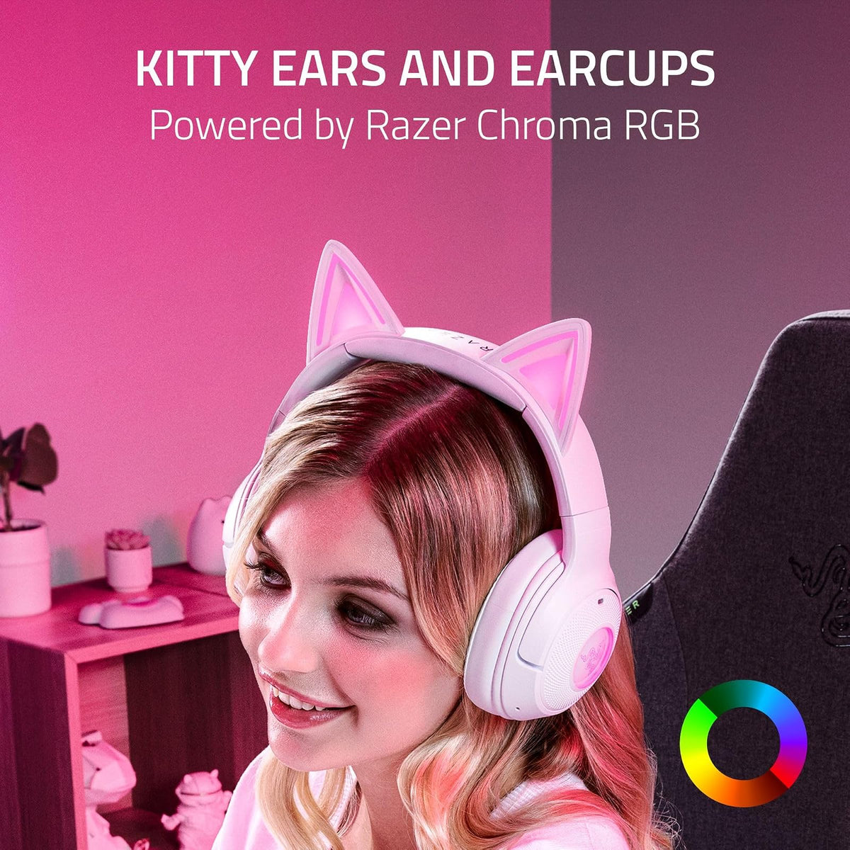 Razer Kraken Kitty V2 BT White