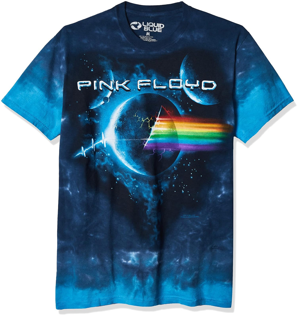 Liquid Blue Playera Pulse Explosion Camiseta para Hombre