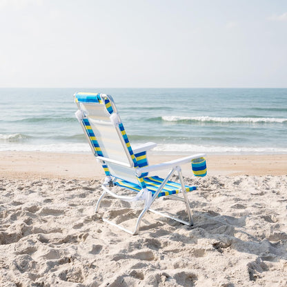 Caribbean Joe Chaby International Deluxe - Silla Plegable para Playa y Camping