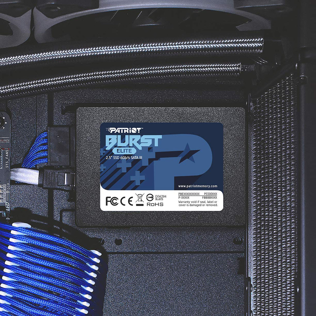 Unidad de Estado Sólido Patriot Burst Elite SATA 3 480 GB SSD 2.5"