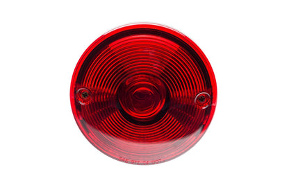 Omix-Ada 12403.01 Montaje de Luz Trasera Izquierda Redonda Multicolor Compatible con Willys/CJ 1945-1975