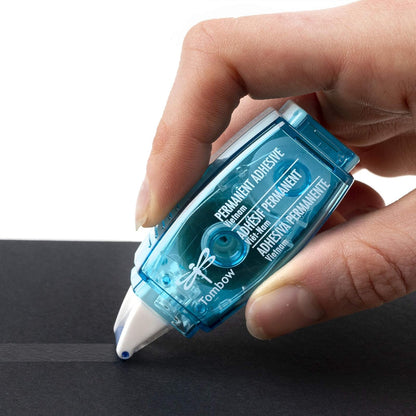 Tombow 62140 Power Mini cinta de pegamento, paquete de 3 aplicadores compactos fáciles de usar para una unión fuerte y permanente