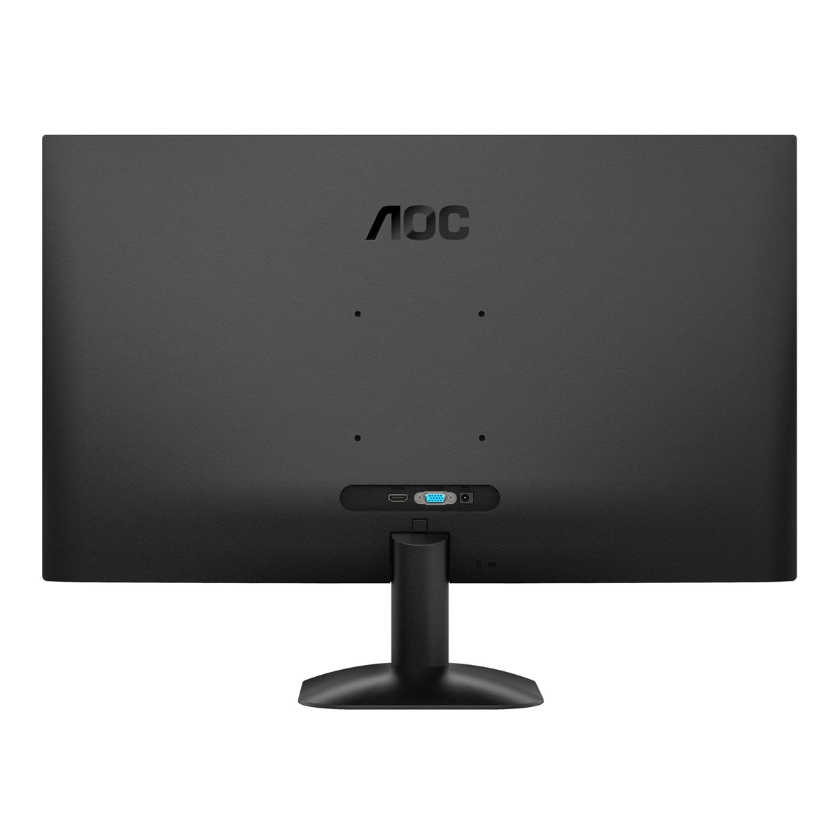 AOC Monitor 24 Pulgadas, 24B35H3, FHD IPS, 120Hz, 1ms, VESA, sincronización adaptativa, VGA y HDMI, sin Parpadeo, luz Azul Baja, Listo para HDR, VESA, Ajuste de inclinación.