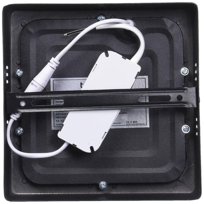 Tecnolite Lámpara Plafón LED de Sobreponer 12 W, Luz de Día, Interiores, No atenuable, LED integrado
