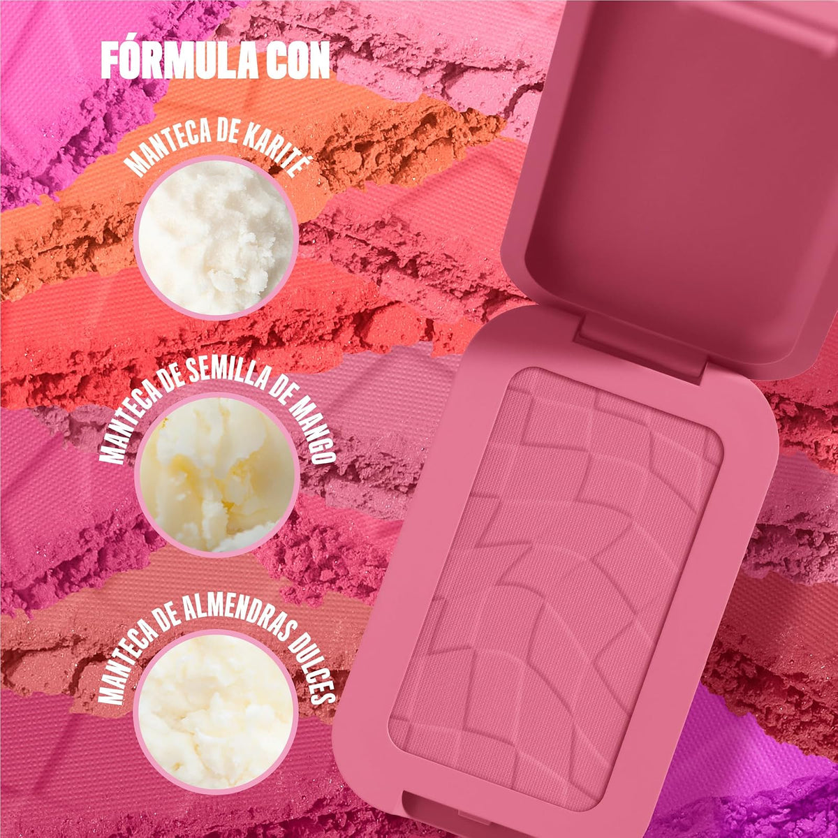 NYX Professional Makeup Blush, Rubor en Polvo, con hasta 12 horas de duración, de alta pigmentación resistente a la decoloración y transferencia, tono: For The Butta - 5gr