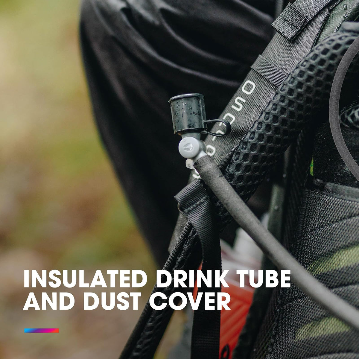HydraPak Force (depósito de hidratación de 2 L o 3 L) – Vejiga de agua ultra duradera para paquete de hidratación, tubo aislado y cubierta antipolvo, válvula de mordida autosellante, a prueba de fugas, totalmente reversible, apto para lavaplatos