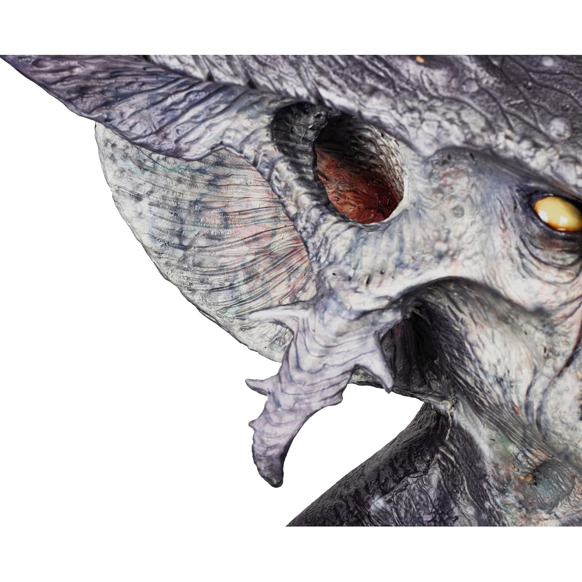 Ghoulish Productions Máscara De Látex Warlord, Accesorio Látex Cosplay Alíen, Disfraz Aterrador para Halloween y Fiestas Temáticas, Cosplay Extraterrestre, Diseño Artesanal Head Mask