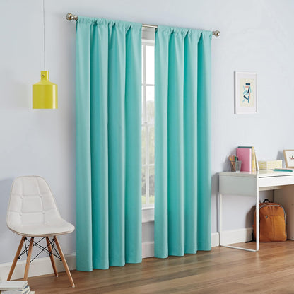 Eclipse Kendall Panel de Cortina Blackout Térmica - Azul (Pool) - 106.7An x 213.4Al cm (1 Paneles)