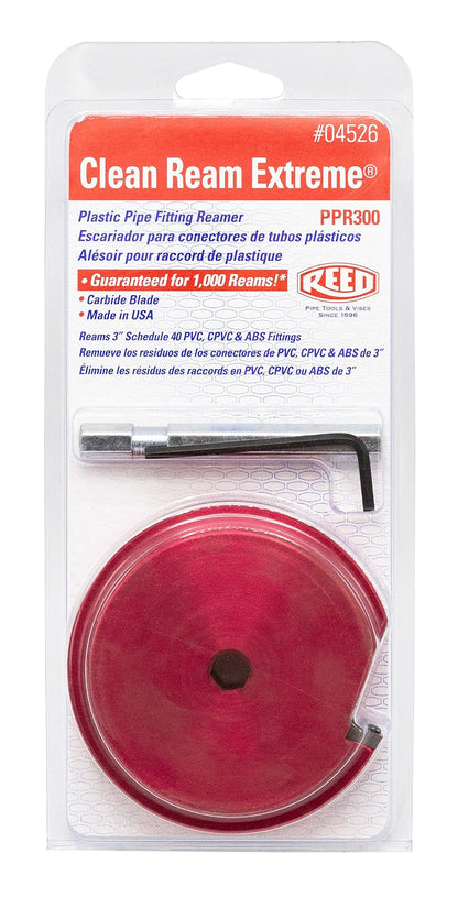 Reed Tool - Escariador para tuberías de plástico