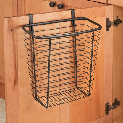 interDesign Axis Basurero o Canasta de almacenaje para Cocina, Bronce