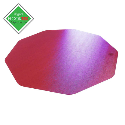 Cleartex 38" x 39" Ultimat Chair Mat for Low/Medium Pile Carpets up to 1/2", Pink