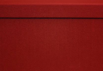 Samsill PNS-02-LS-RD Caja de Almacenamiento y Archivo, 9.75 x 9.75 x 5.75, color Rojo