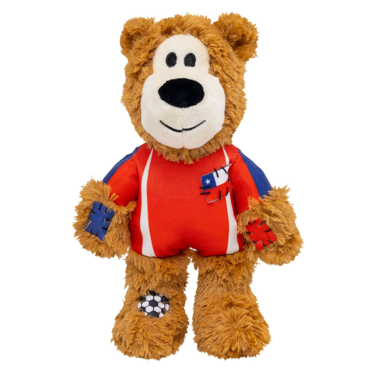 Kong Wild Knots Bear Juguete de Peluche para Perro con Playera de Selección - Chile