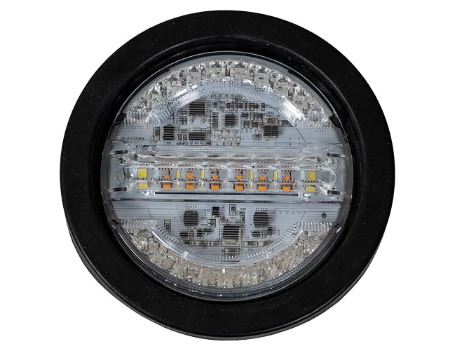 Buyers Products Luces LED Combinadas de 10 cm, Parada, Giro, Cola y Estroboscópica