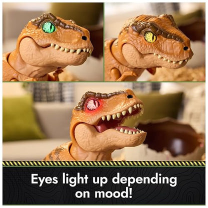 Primal Hatch Jurassic World, Juguete de Huevo y Dinosaurio Interactivo, eclosiona el Huevo y Entrena al bebé Dinosaurio con más de 100 Sonido, Juguetes para niños y niñas a Partir de 5 años