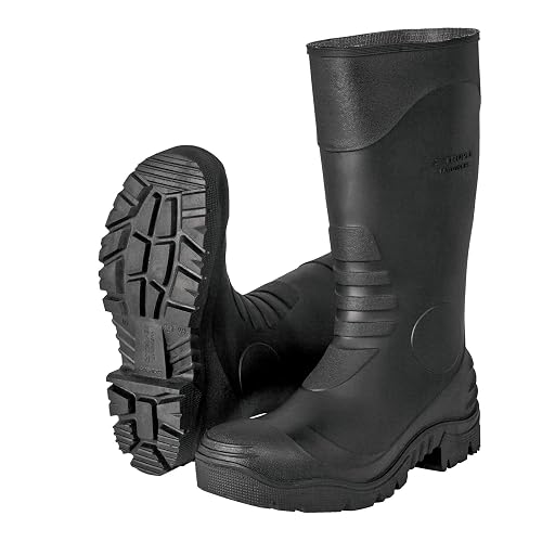 Truper BOT-24J, Botas jardineras antiderrapantes, # 24, Paquete con 1 par