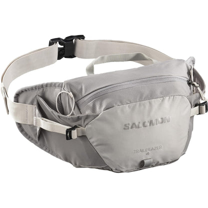 Salomon, Pulse Cinturón Deportivo Running Unisex, Verde/Gris Talla CH