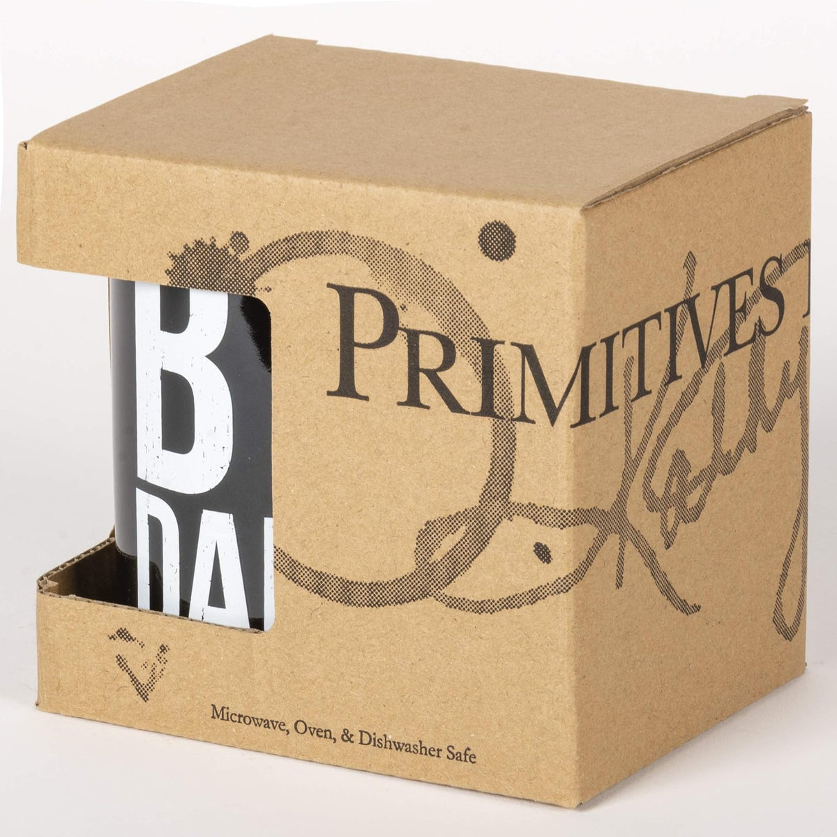 Primitives by Kathy World's Best Dad - Marco de fotos, Big Daddy, Taza para café, 1