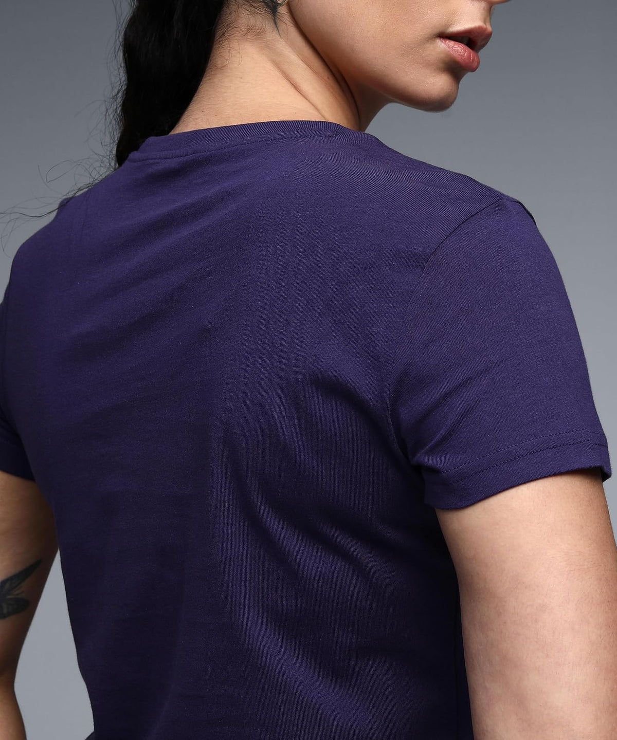 Puma ESS Logo Lab Metallic tee Playera Sportstyle Core