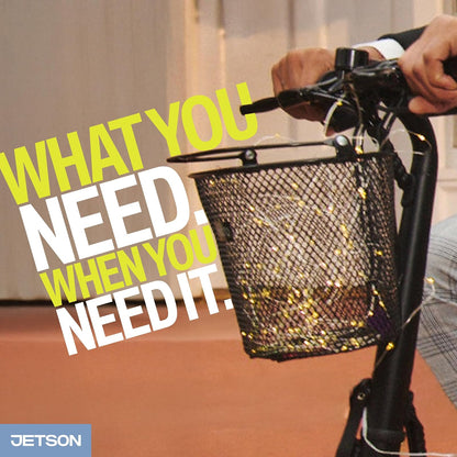 Jetson - Cesta Delantera para Bicicleta, Cesta de Hierro, Tornillo, Bolt Pro, LX10, Eje, J5, J8 y Haze Compatible