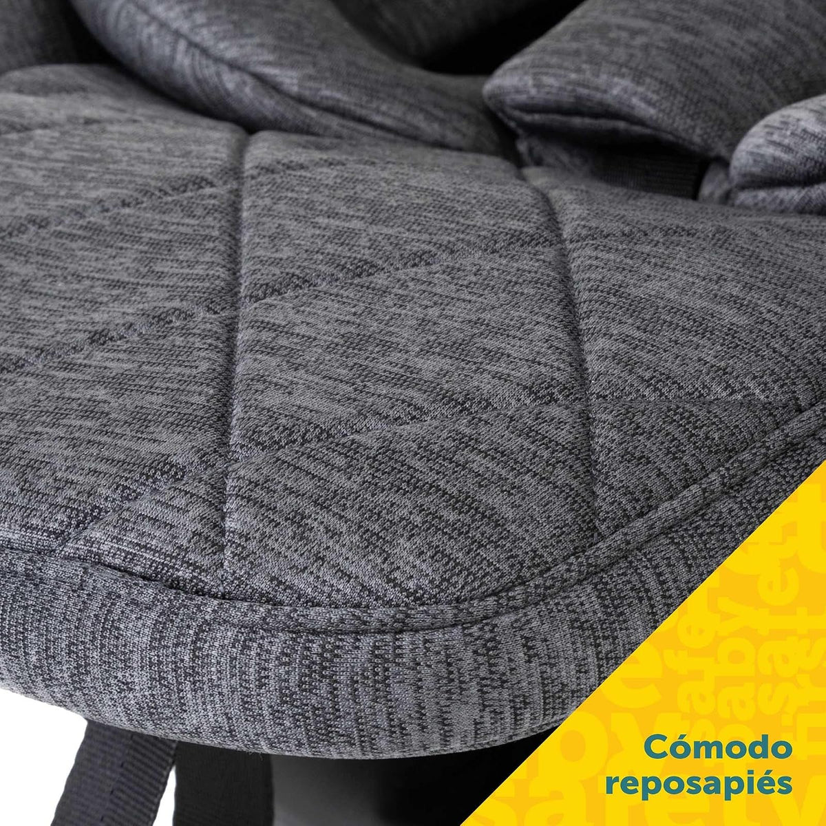 Safety 1st Autoasiento Giro 360 Pro Gris Oxford | Uso desde Recién Nacidos hasta 36kg