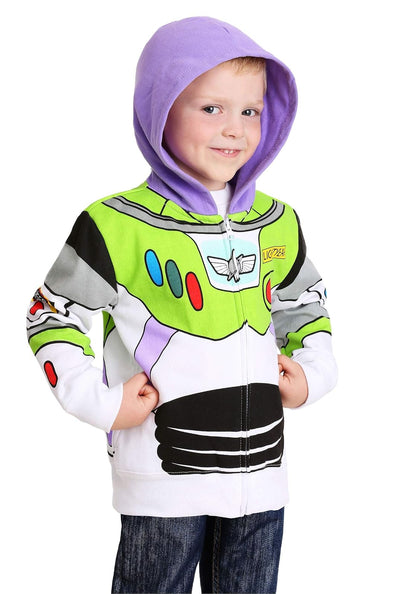 Disney Buzz Lightyear Toy Story - Sudadera con Capucha para niños pequeños
